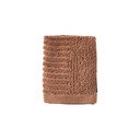 Terrakotta színű frottír pamut törölköző 30x30 cm Classic – Zone