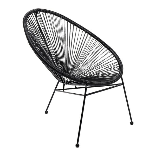 Spaghetti Black fekete szék - Kare Design