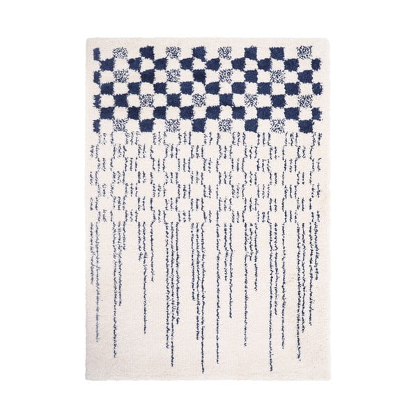 Kék-krémszínű gyerek szőnyeg 120x170 cm Otilia – Nattiot