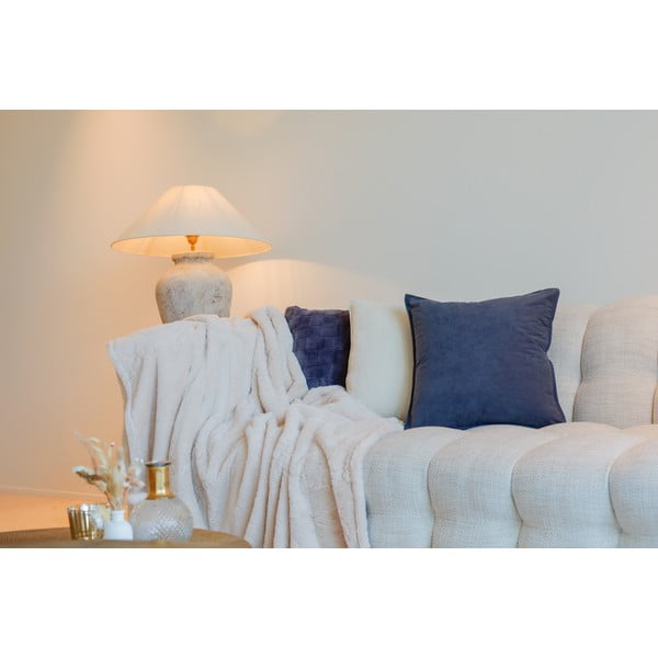 Fehéres bézs műszőrme takaró 150x200 cm Ruby – Tiseco Home Studio-image-4