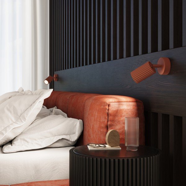 Téglavörös spotlámpa 8x16 cm Gleam – Sollux-image-3