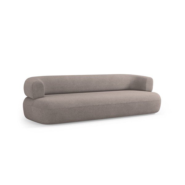 Világosbarna buklé kanapé 200 cm Jenny – Micadoni -image-2