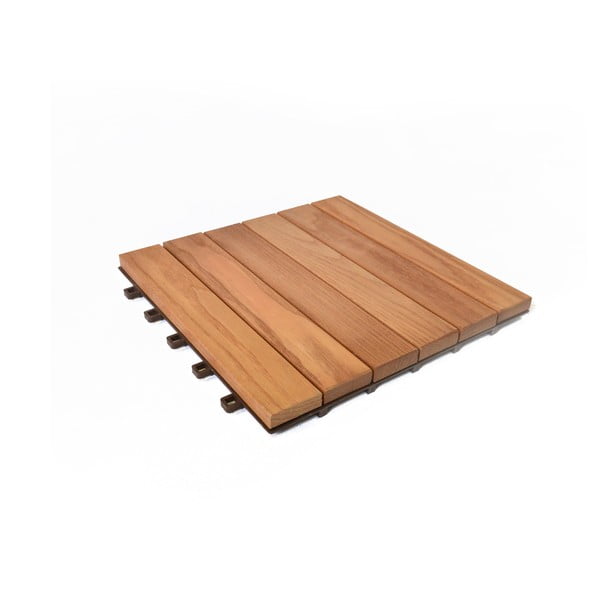 Kőrisfa padlóburkolat szett 6 db-os Thermowood - Rojaplast-image-3