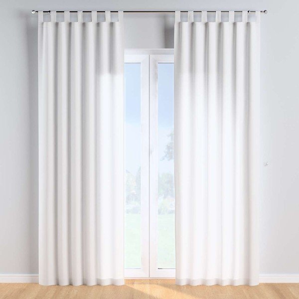 Fehér függöny 260x130 cm Happiness - Yellow Tipi-image-1