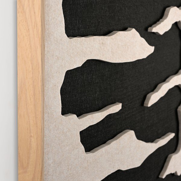 3D-s keretezett-akusztikus kép 90x120 cm Frequency 2 – Malerifabrikken-image-3