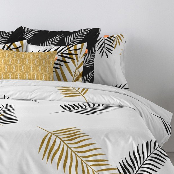 Párnahuzat szett 2 db-os 50x50 cm Foliage – Blanc-image-4