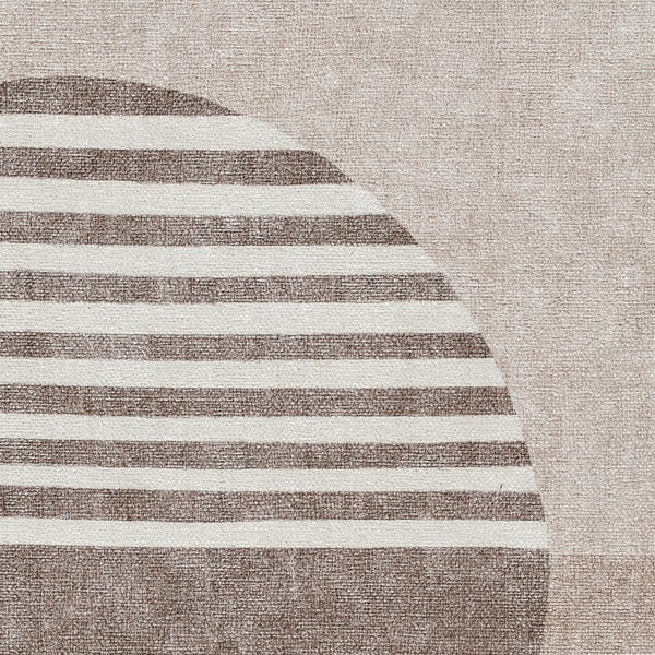 Bézs mosható pamutkeverék szőnyeg 152x230 cm Whisper – Think Rugs-image-4