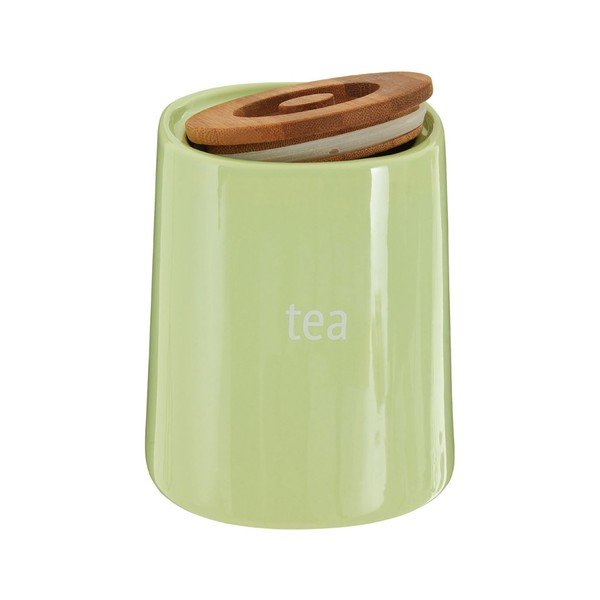 Fletcher zöld teatartó bambusz fedéllel, 800 ml - Premier Housewares-image-1