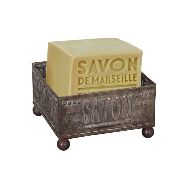 Barna fém szappantartó Savon – Antic Line