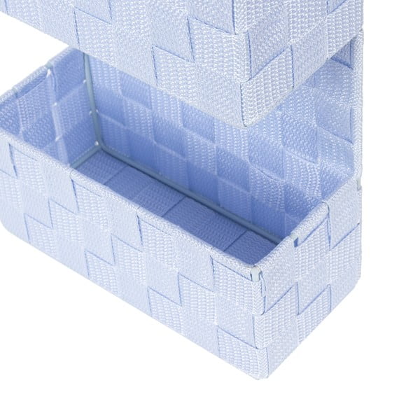 Bristol kék kétszintes fali tárolókosár - Compactor-image-3