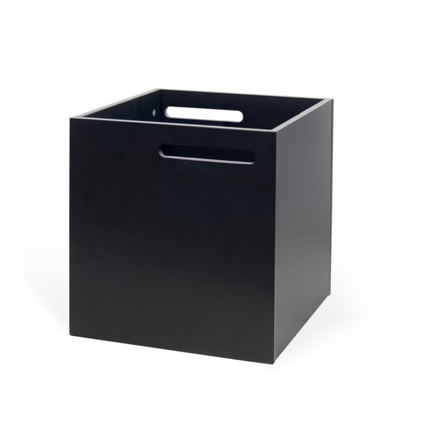 Berlin fekete tárolódoboz könyvespolchoz - TemaHome-image-3