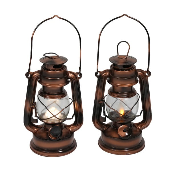 Bronzszínű LED lámpás (magasság 19 cm) – Hilight-image-2