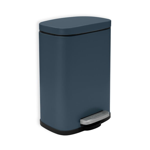 Petróleum színű acél pedálos szemetes 5 l   Akira – Spirella