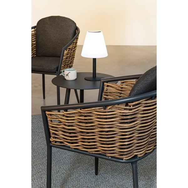 Alumínium kerek kerti kisasztal ø 50 cm Ridley   – Bizzotto-image-2