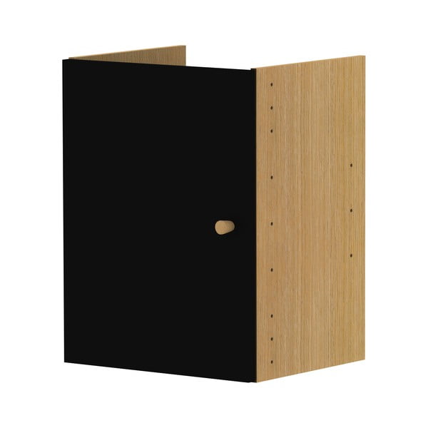 Fekete ajtós modul 33x43 cm Z Cube - Tenzo