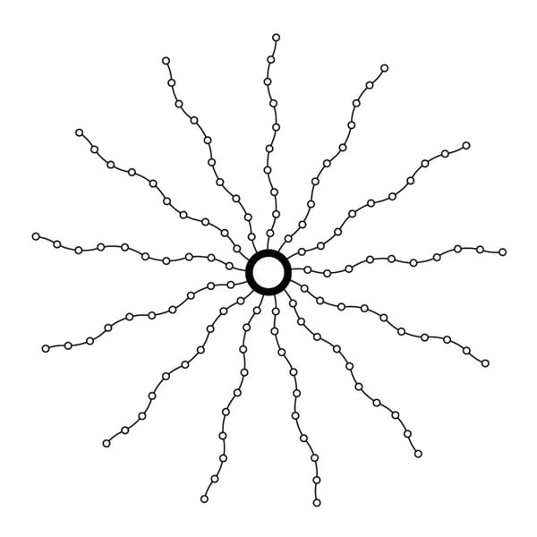 Konnektorhoz csatlakoztatható fényfüzér izzók száma 312 db-os hosszúság 240 cm Knirke Christmas – Sirius