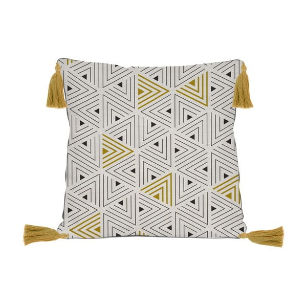 Symbolic Hand kétoldalas lenkeverék párnahuzat, 45 x 45 cm - Madre Selva-image-1