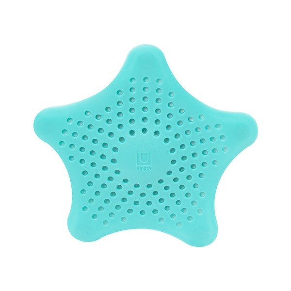 Starfish kék szilikonos fürdőkád lefolyóvédő - Umbra-image-1