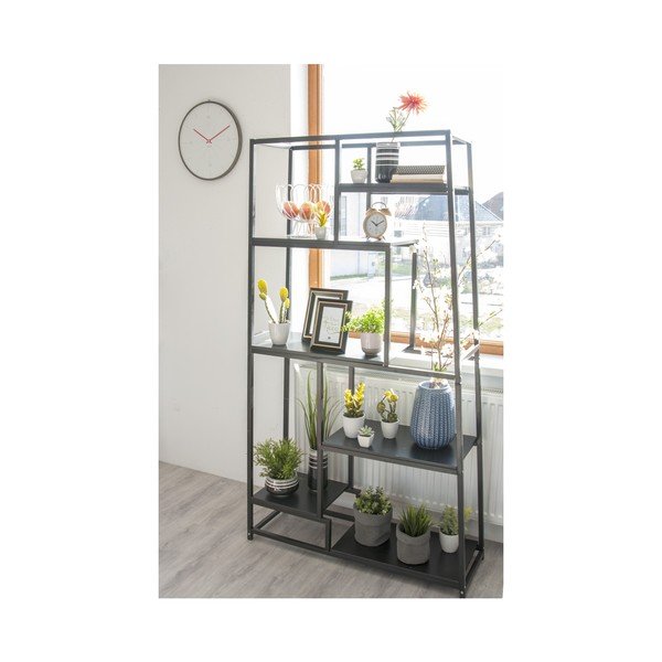 Fushion fekete könyvespolc - Leitmotiv-image-2