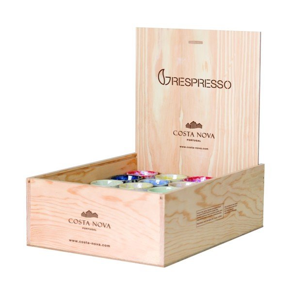 Kőedény eszpresszó csésze szett 40 db-os 100 ml Grespresso – Costa Nova