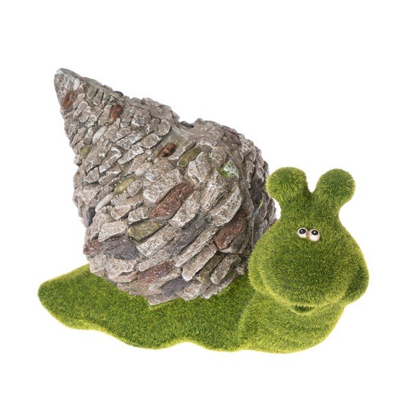 Csiga alakú kerti dekoráció, magasság 21 cm - Dakls
