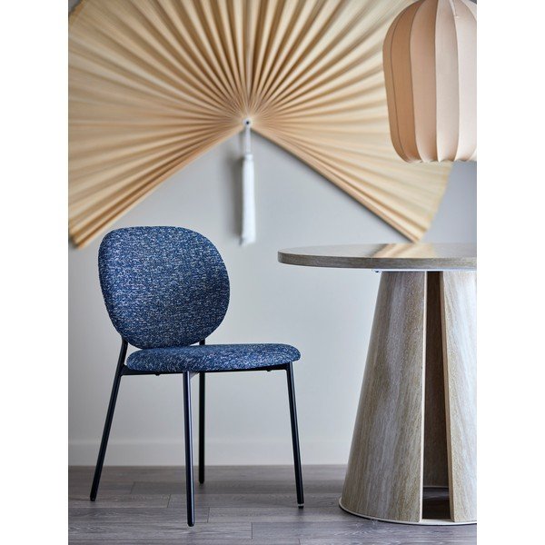 Kék textil étkezőszék Percey – Bloomingville-image-1