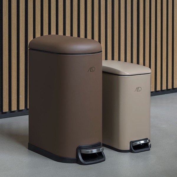 Bézs fém pedálos szemetes 5 l Wendy – Mette Ditmer Denmark-image-2