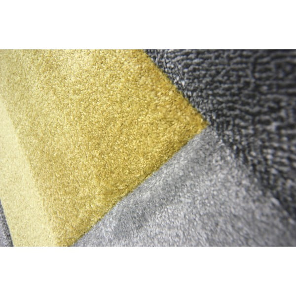 Cosmos szürke-sárga szőnyeg, 120 x 170 cm - Flair Rugs-image-2