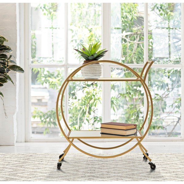 Zsúrkocsi 36.5x70 cm Round – Mauro Ferretti-image-1