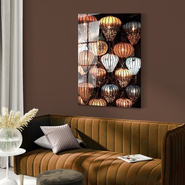 Üveg kép 80x120 cm Lant - Styler-image-1
