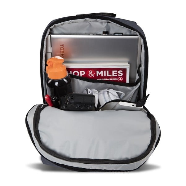 GALAXY Smart Bag antracitszürke hátizsák USB csatlakozóval - My Valice-image-4