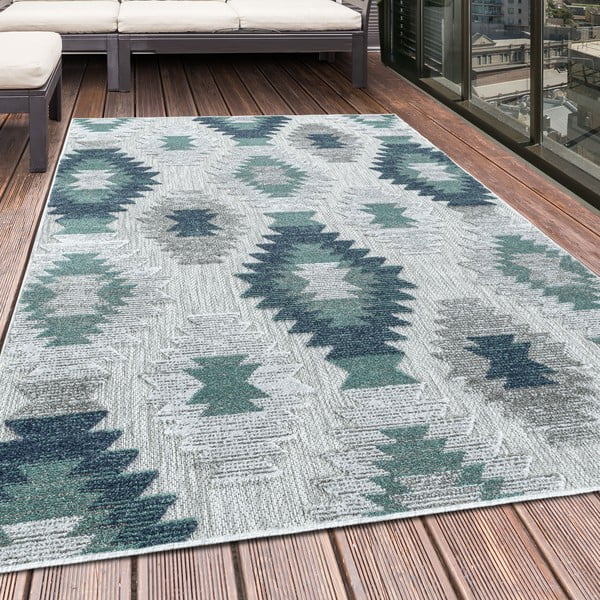 Kék kültéri futószőnyeg 80x250 cm Bahama – Ayyildiz Carpets-image-1