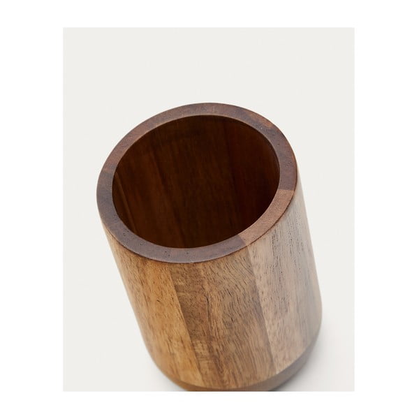 Natúr színű fa fogkefetartó pohár Senda – Kave Home-image-4