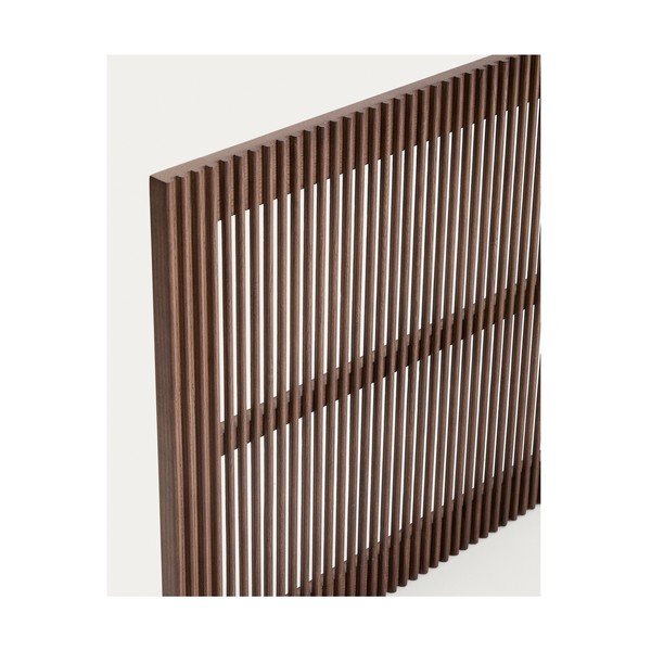 Sötét natúr színű kőrisfa ágytámla 195x70 cm Beyla – Kave Home-image-2