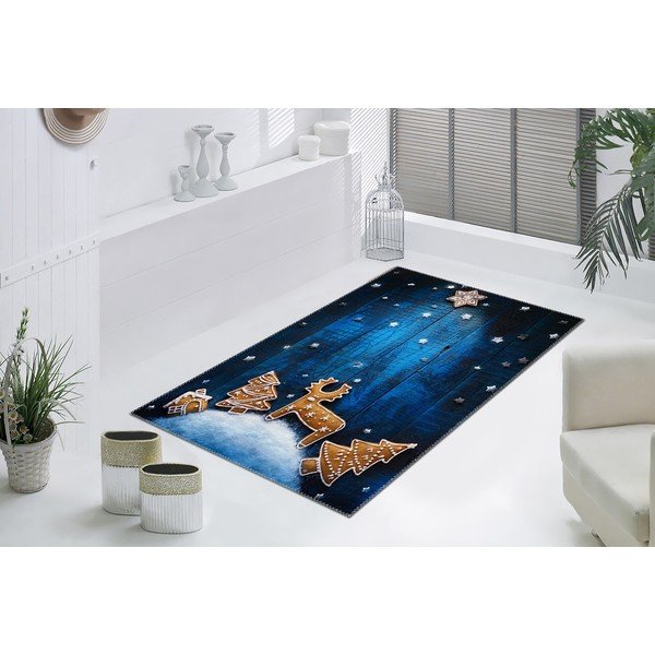 Christmas Period Blue Sky Cookies szőnyeg, 50 x 80 cm - Vitaus-image-1