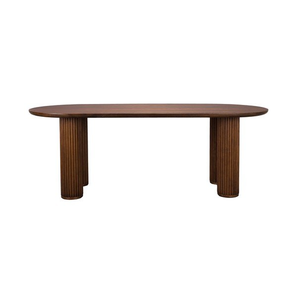 Tölgyfa étkezőasztal 90x220 cm Dean – Dutchbone