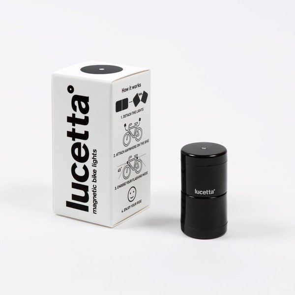 Lucetta antracitszürke mágneses kerékpárlámpa - Palomar-image-2