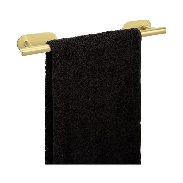 Öntapadós rozsdamentes acél törölközőtartó Orea Gold – Wenko-image-3