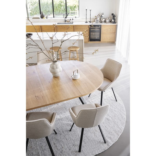 Hosszabbító asztallap tölgyfa dekorral 135x50 cm Maddock – Rowico-image-1