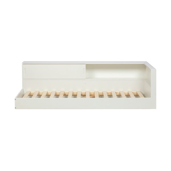 Connect fehér borovi fenyő egyszemélyes ágy, 90 x 200 cm - WOOOD-image-2