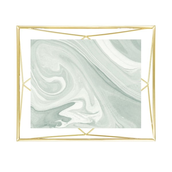 Aranyszínű fém álló-fali képkeret 25x30 cm Prisma – Umbra-image-3