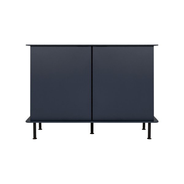 Sötétkék komód kábellyukkal 120x88x50 cm Suumo – noo.ma-image-2