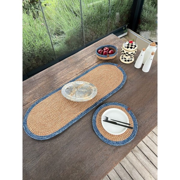 Juta asztali futó 35x100 cm Wicker – Mila Home Luxury-image-2