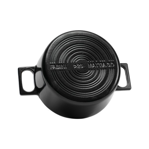 Indukciós tűzhelyhez alkalmas öntöttvas lábas fedővel 5,5 l Mattia 3.0 – FABINI-image-4