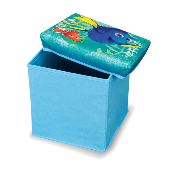 Finding Dory kék tároló és puff egyben, hossza 30 cm - Domopak