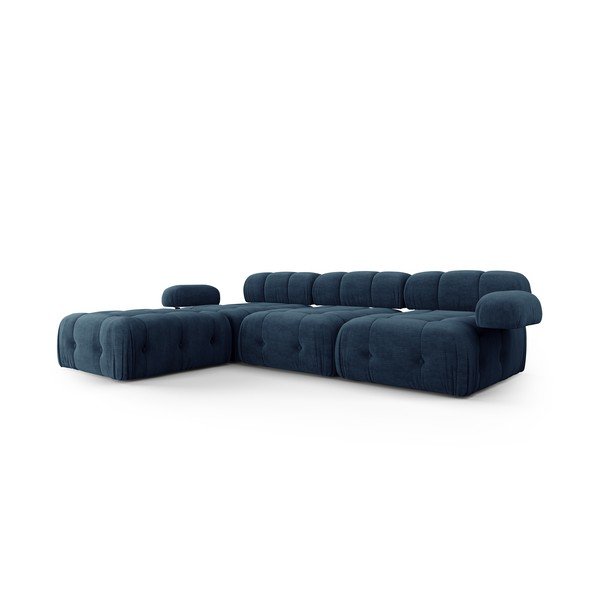 Sötétkék sarokkanapé Ferento – Cosmopolitan Design-image-3