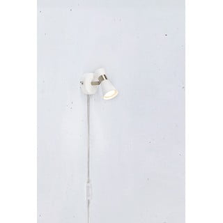Fehér fali lámpa (hosszúság 12 cm) Folie – Markslöjd
