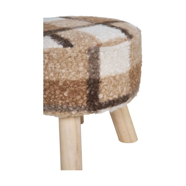 Fehér-barna buklé lábtartó Aberdeen – House Nordic-image-2