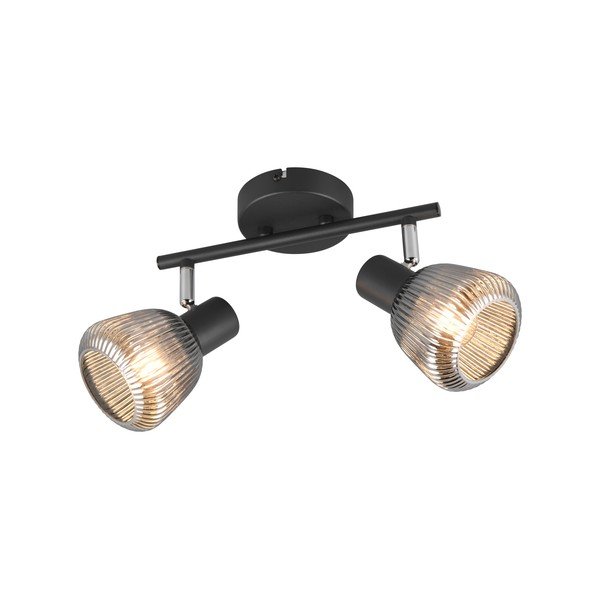 Fekete spotlámpa ø 10 cm Tarifa – Trio-image-1