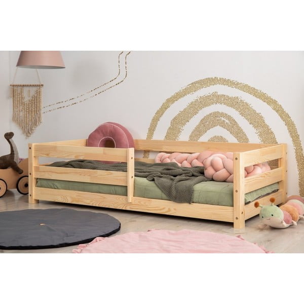 Natúr színű borovi fenyő gyerekágy 90x180 cm Mila CPD – Adeko-image-1
